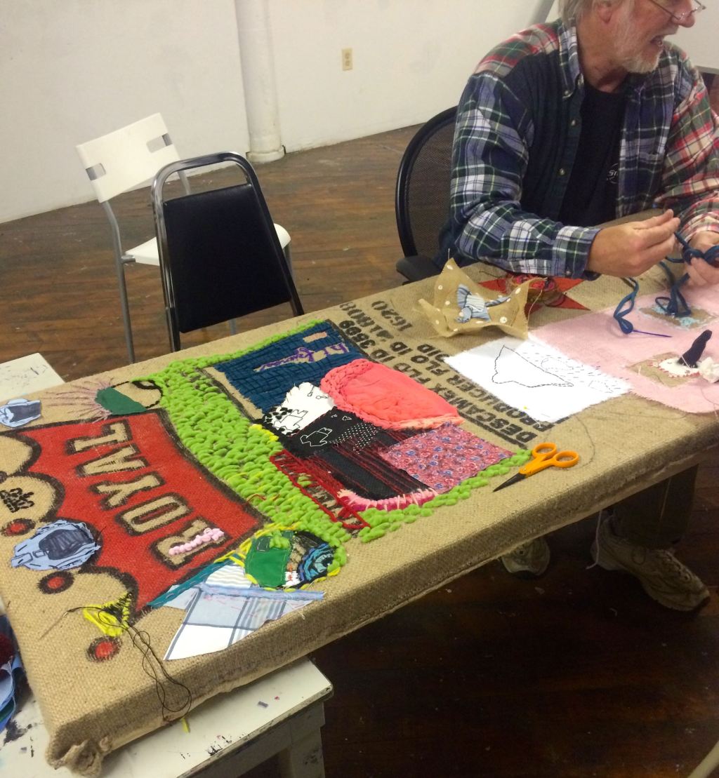 “Gathered Strands” Exhibit and Collaborative Stitching&nbsp;Workshop