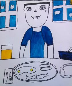 "Kareem's Meal" in Progress